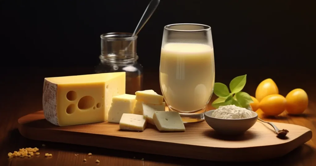 Best Guide 2024: What Are Micronutrients 4 A glass of milk and some cheese