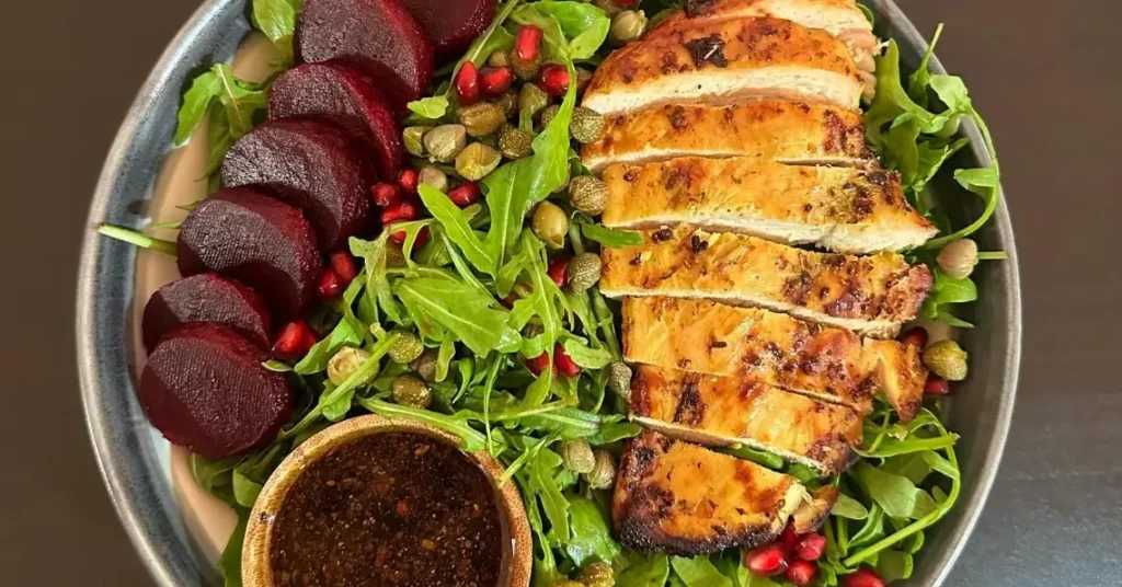 What Are Macronutrients - Your Ultimate Guide 2024 3 Beetroot and Chicken Salad